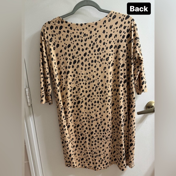 RARE Fighting Eel Dress, Leopard print, Size Small - Picture 2 of 4